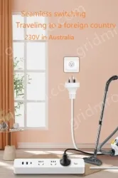 Australia Master switch 4-plug Full length 3m