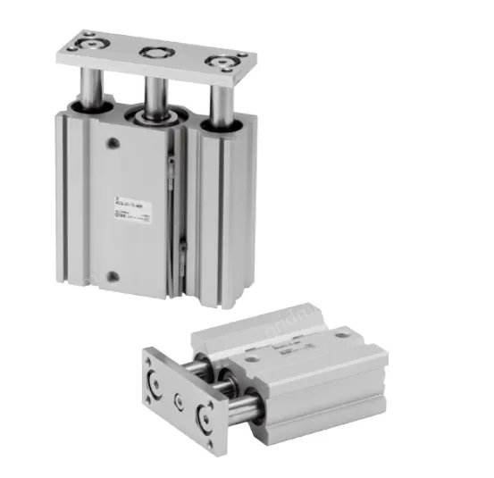 Compact Guide Cylinder MGQ Series ø12, ø16, ø20, ø25, ø32, ø40, ø50, ø63, ø80, ø100