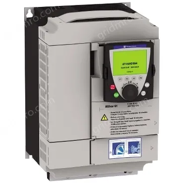 ATV61HD15N4 variable speed drive, ATV61, 20 HP, 380 to 480 V 3 phase, EMC IP20 with graphic terminal