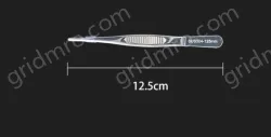 Stainless steel tweezers Straight round head (304 models) 12.5cm