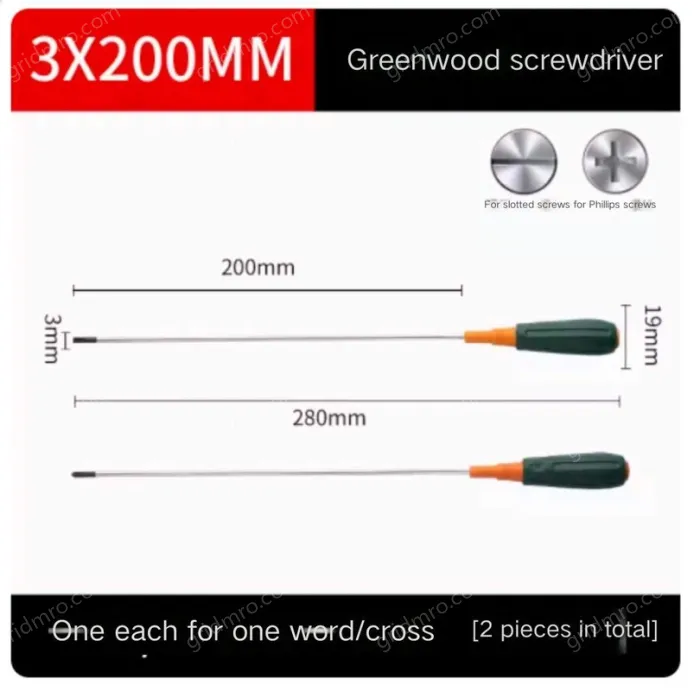 Phillips/flathead screwdriver 3*200