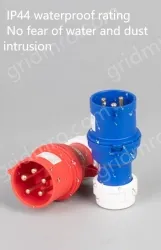 5 pole 32A concealed