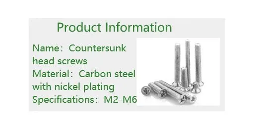 Electronic screws M1*4