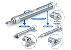 Direct Mount Type Double Acting, Single Rod CJ2R Series ø10, ø16