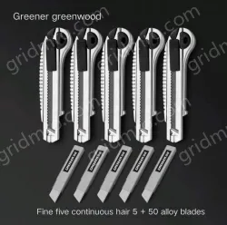 5 pieces of high-quality five consecutive shots + 55 alloy blades