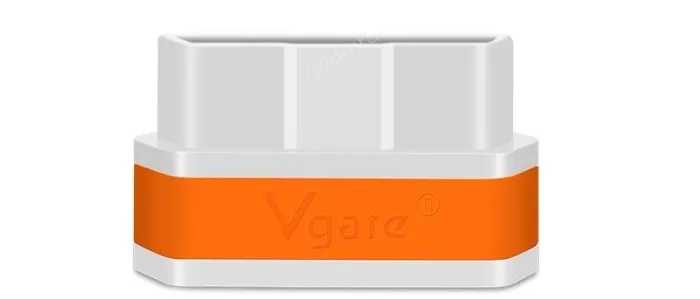 White Orange ELM327 Car Fault Detector VgateICAR2OBD2 supports Android IOS system WIFi