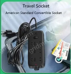 Lightning protection against power surges 5 bits of sub-control 2.8m