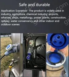 4 pole 63A Surface mounted socket