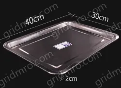 Lab trays Stainless steel (medium light)