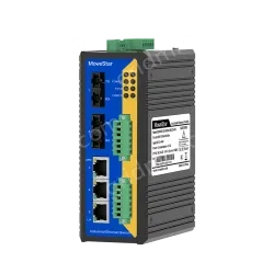 [100 Gigabit 2 Optical 3 Electrical] 2 Serial Port Ring Network Management Industrial Switch