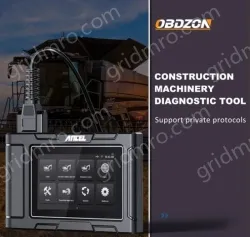 ANCEL HD3600 Heavy Truck Diagnostic Tool Construction Machinery Reading Card