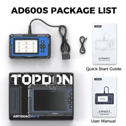 TOPDON Artidiag 600S AD600S Mid-level 4 System Diagnostic Scanner