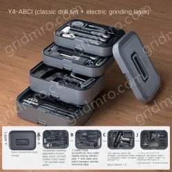 Y4-ABCJ Classic Drill Set + Grinding Layer