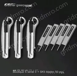 3 high-quality five consecutive shots + 5 alloy blades + 50 SK5 blades