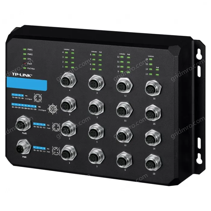 EN50155 Layer 3 managed industrial PoE switches