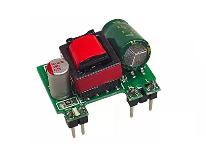 Small, safe isolated, regulated power supply switching power supply module 5V 1A Horizontal pins