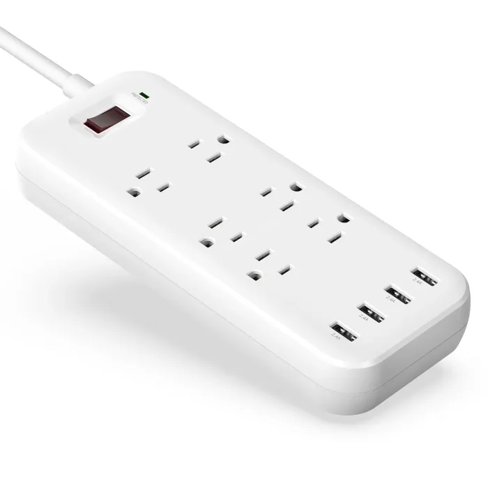6 AC Outlets Power Strip