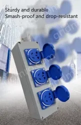 ZG-5 holes 10A single panel without bottom box