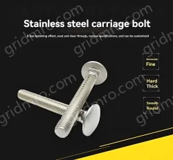 Big head carriage bolt M6*20